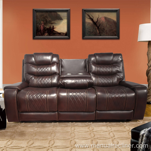 Home Theater Power Recliner Living Room Sofa